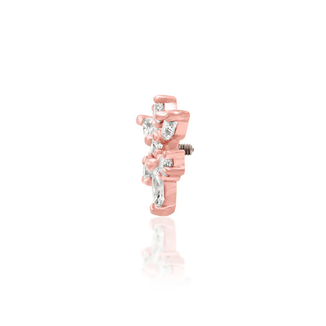 SNOWFLAKE ANNA - THREADED END *PRE-ORDER* Junipurr Jewelry