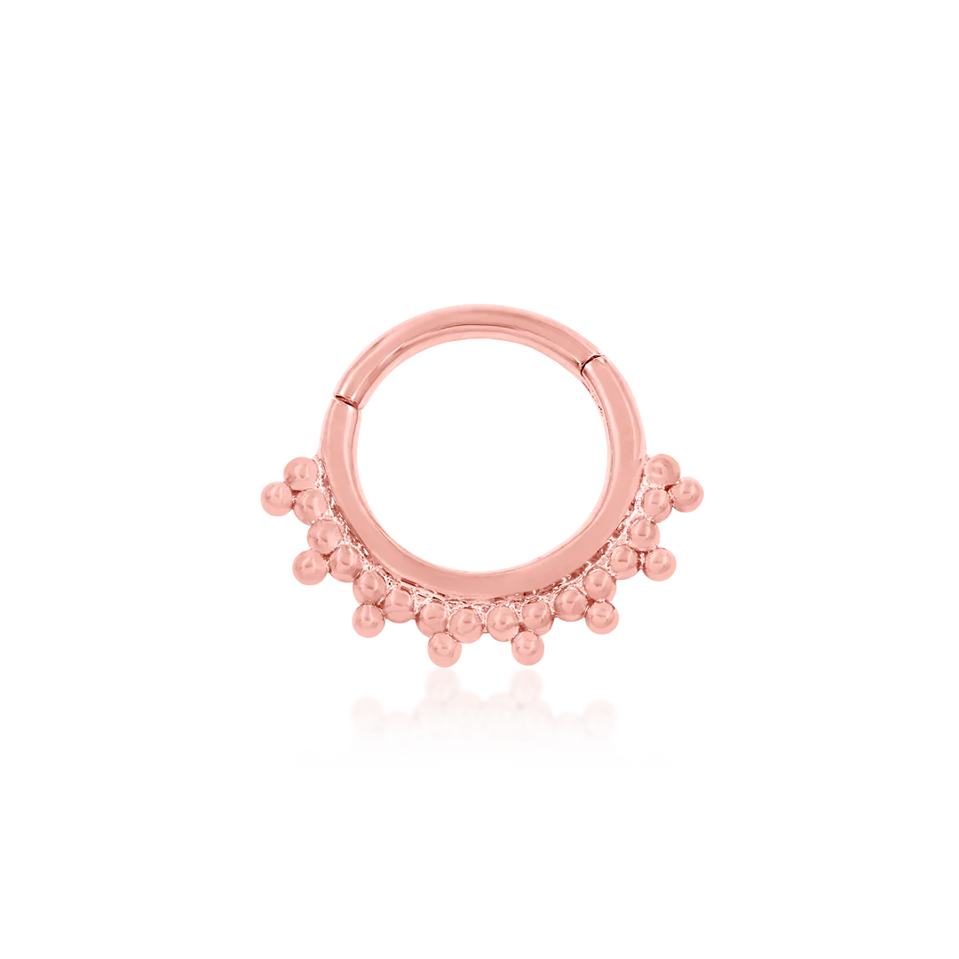 TRI-BEAD RING - CLICKER RING *PRE-ORDER* Junipurr Jewelry
