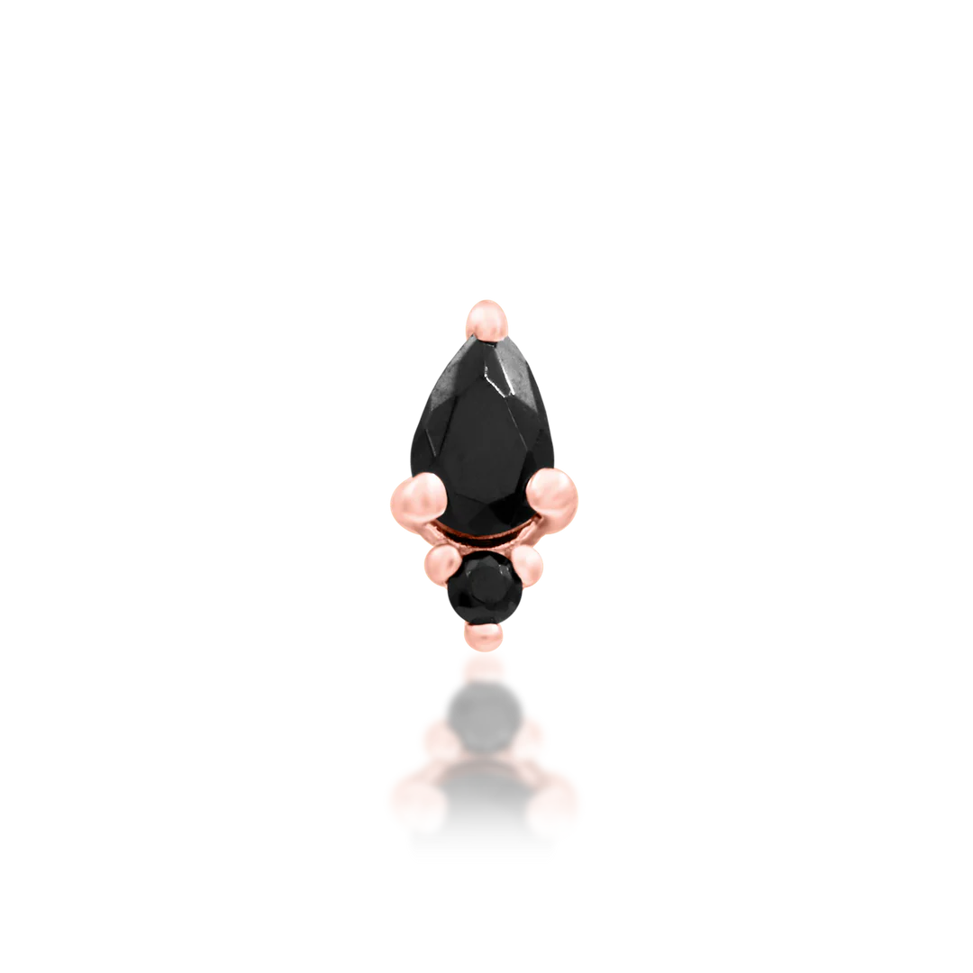 KARMA BLACK CZ - THREADLESS END *PRE-ORDER* Junipurr Jewelry