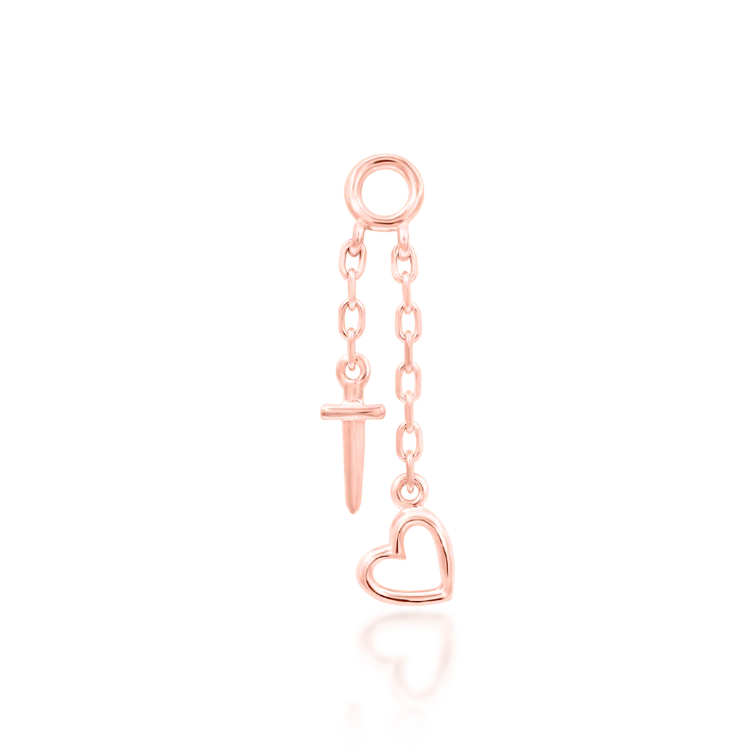 LOVE HURTS - CHARM *PRE-ORDER* Junipurr Jewelry