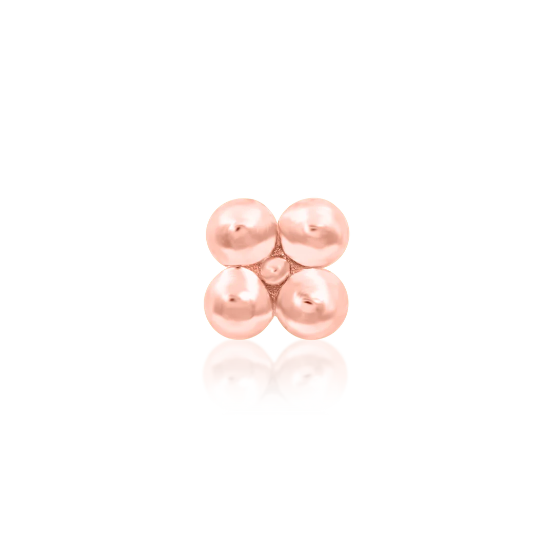 QUAD-BEAD - THREADLESS END *PRE-ORDER* Junipurr Jewelry