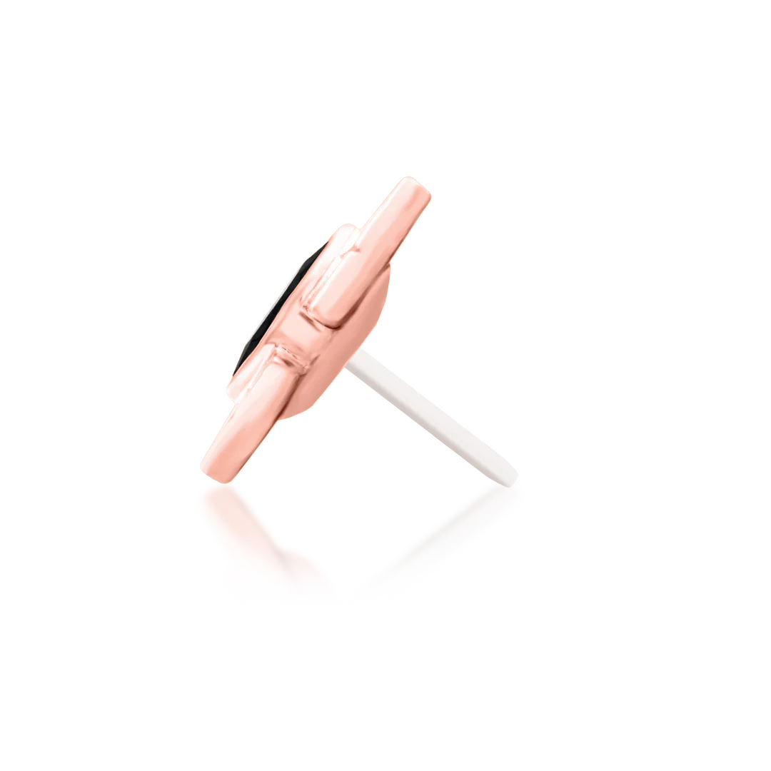 SIRENA + BLACK CZ - THREADLESS END *PRE-ORDER* Junipurr Jewelry