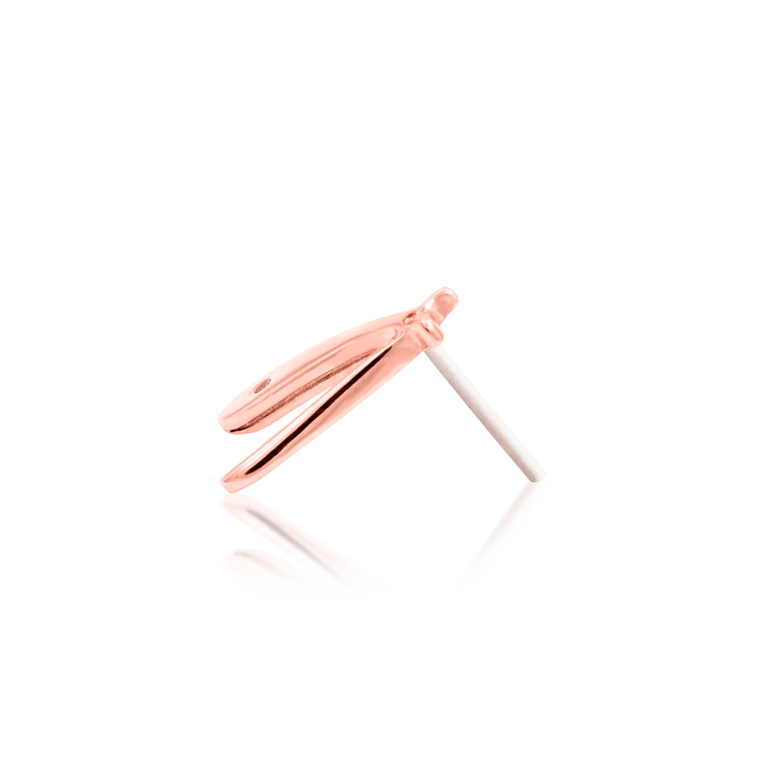 STRAIGHT RAZOR - THREADLESS END *PRE-ORDER* Junipurr Jewelry