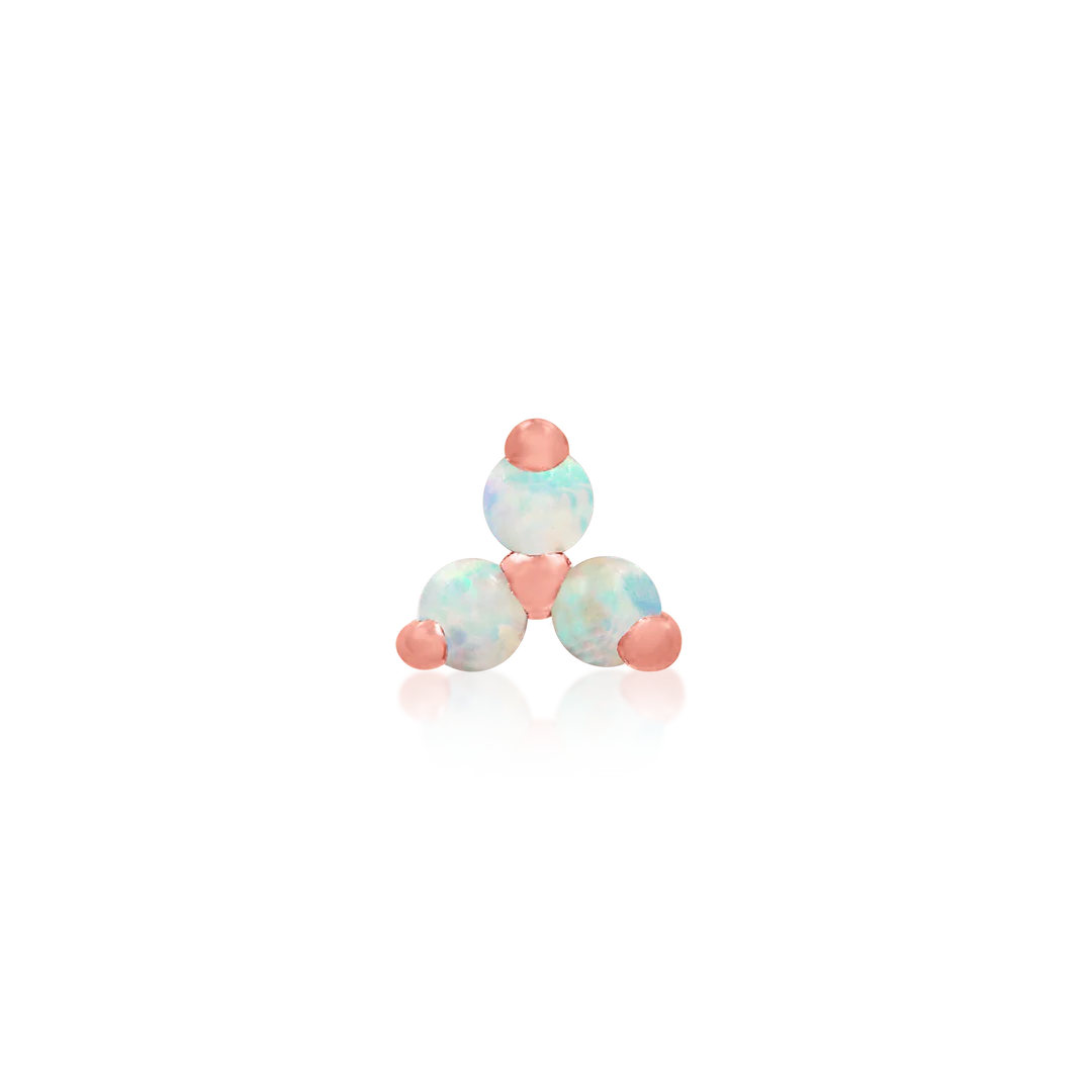 TRINITY OPAL - THREADLESS END *PRE-ORDER* Junipurr Jewelry