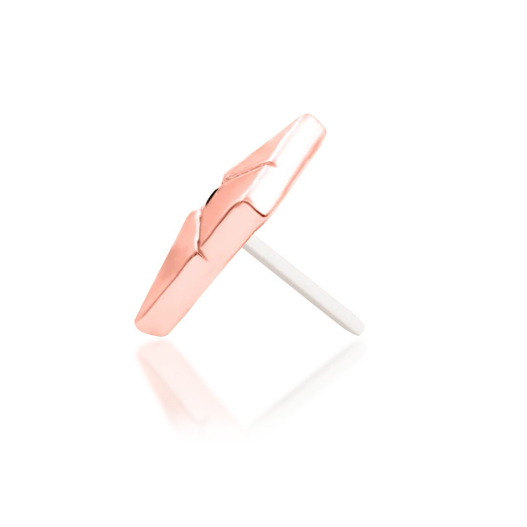 VESPER + BLACK CZ - THREADLESS END *PRE-ORDER* Junipurr Jewelry