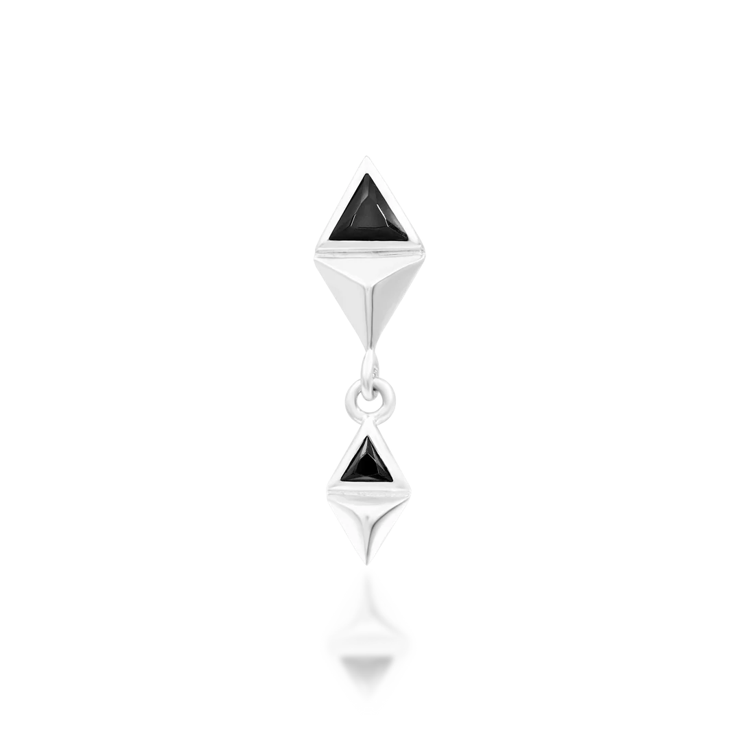 ANITHA + BLACK CZ - THREADLESS END *PRE-ORDER* Junipurr Jewelry