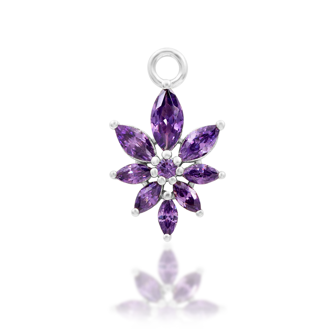 BAILEY + AMETHYST - CHARM *PREORDER* Junipurr Jewelry