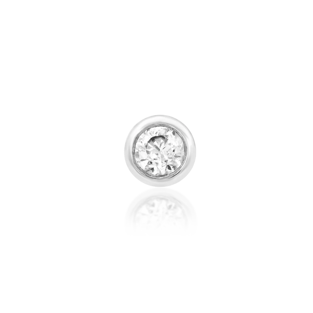 BEZEL CZ - THREADLESS END *PRE-ORDER* Junipurr Jewelry