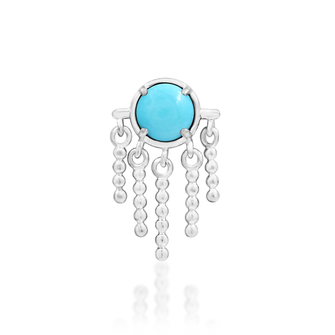 CEANNA + TURQUOISE - THREADLESS END *PRE-ORDER* Junipurr Jewelry