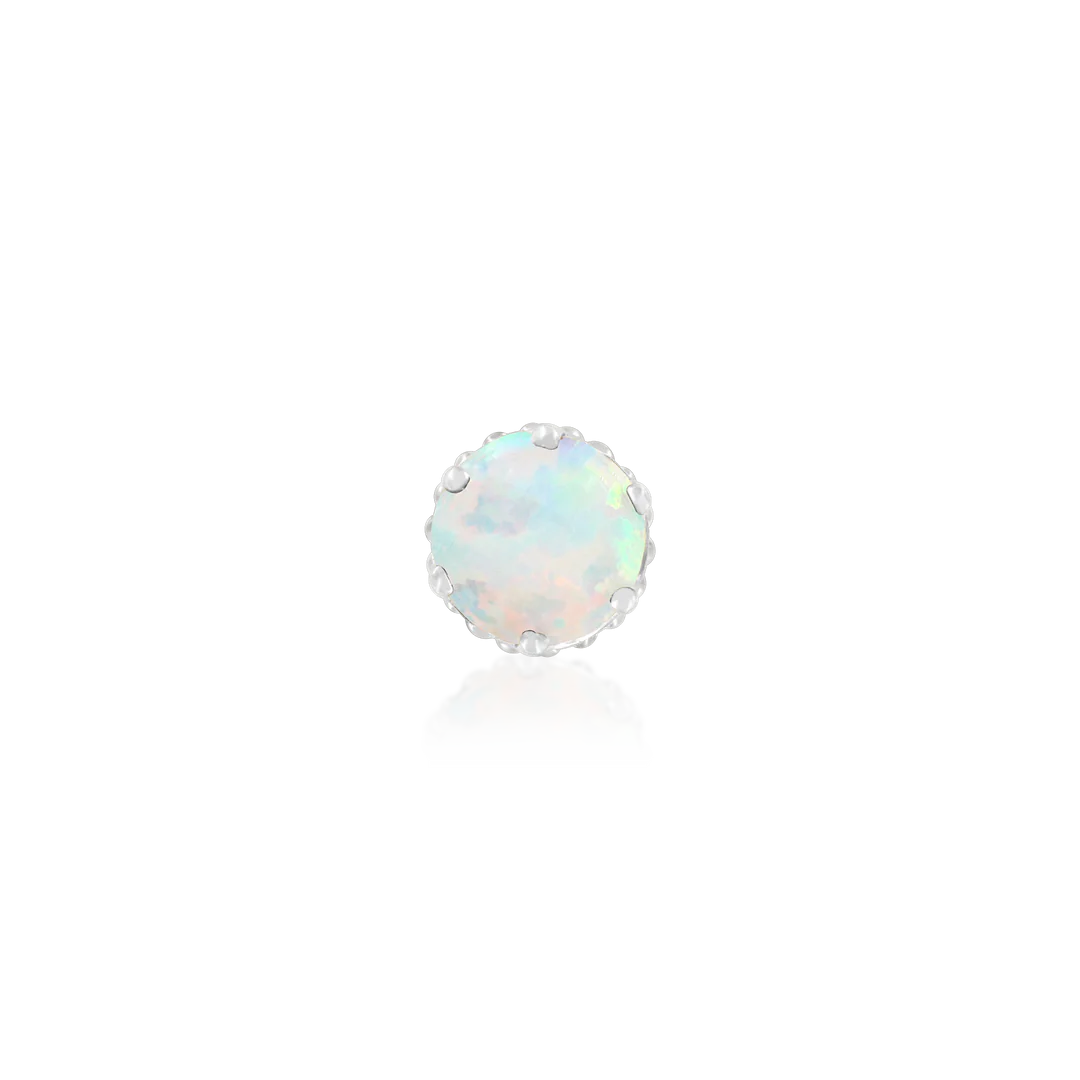 CROWN SET OPAL - THREADLESS END *PRE-ORDER* Junipurr Jewelry