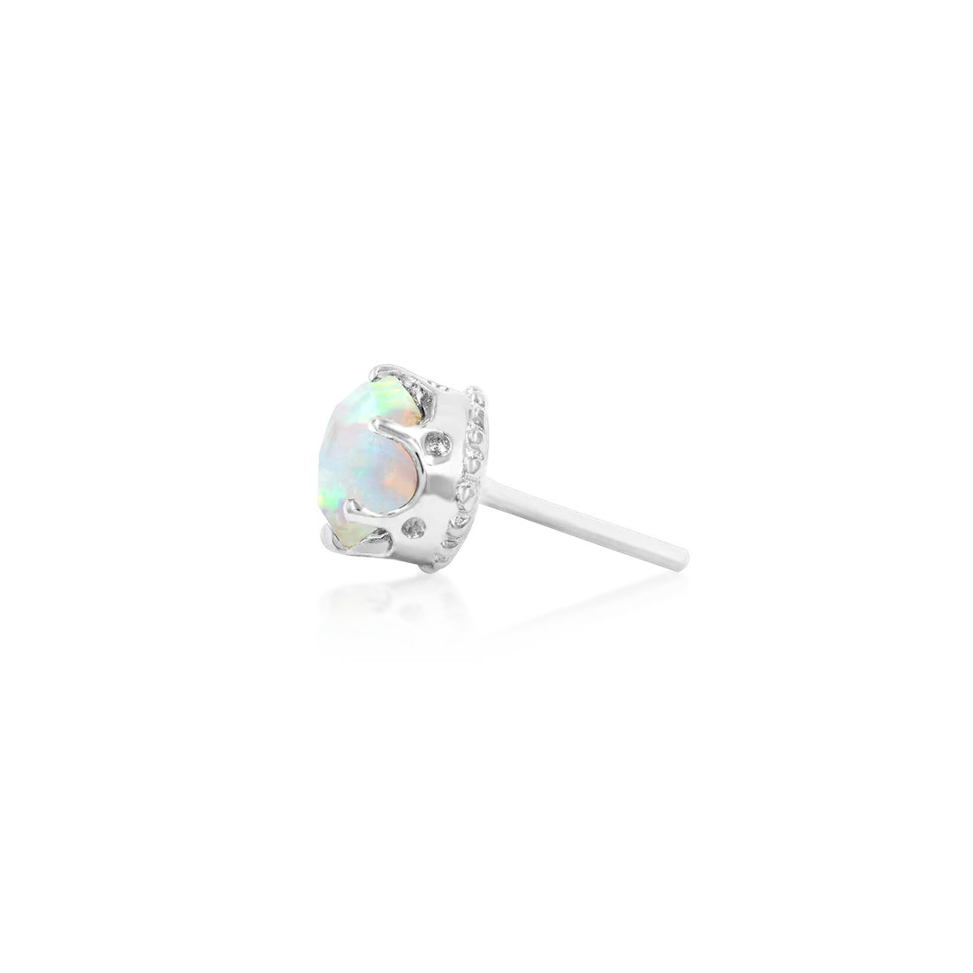 CROWN SET OPAL - THREADLESS END *PRE-ORDER* Junipurr Jewelry