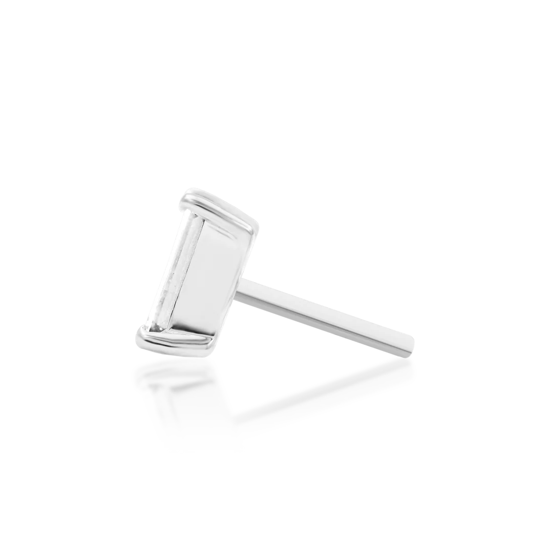 DIAMOND BAGUETTE - THREADLESS END *PRE-ORDER* Junipurr Jewelry
