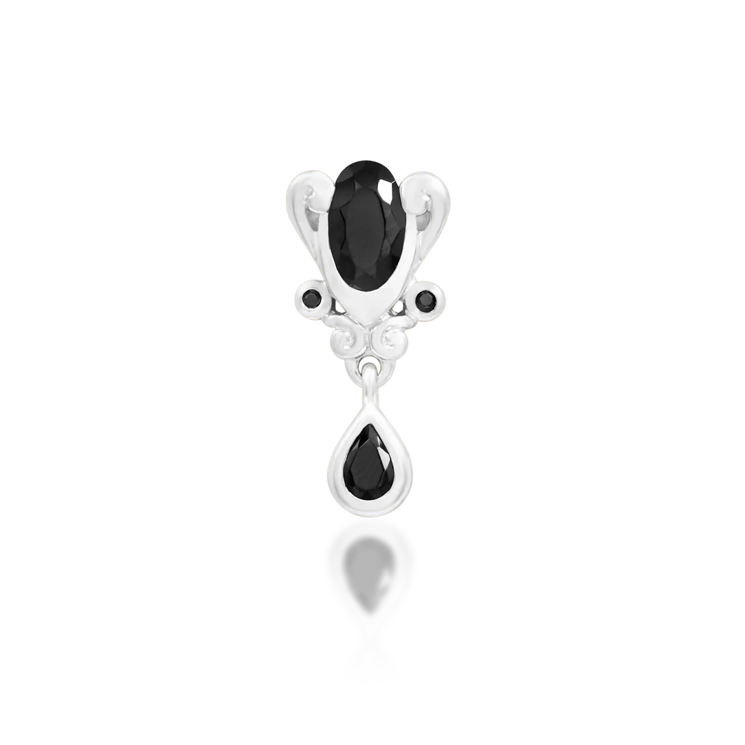 EMPUSA + BLACK CZ - THREADLESS END *PRE-ORDER* Junipurr Jewelry