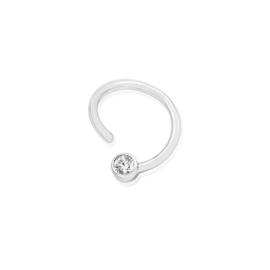 FIXED CZ BEAD RING - SEAM RING *PRE-ORDER* Junipurr Jewelry