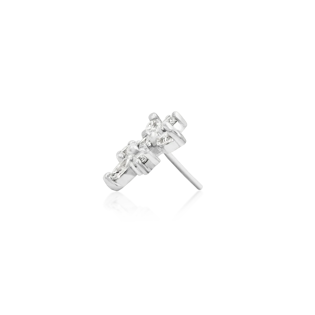 SNOWFLAKE-ANNA - THREADLESS END *PRE-ORDER* Junipurr Jewelry