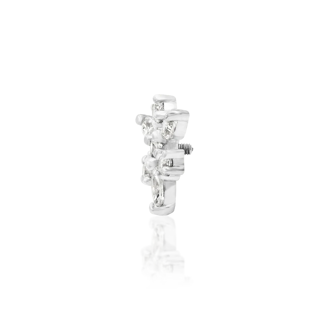 SNOWFLAKE ANNA - THREADED END *PRE-ORDER* Junipurr Jewelry