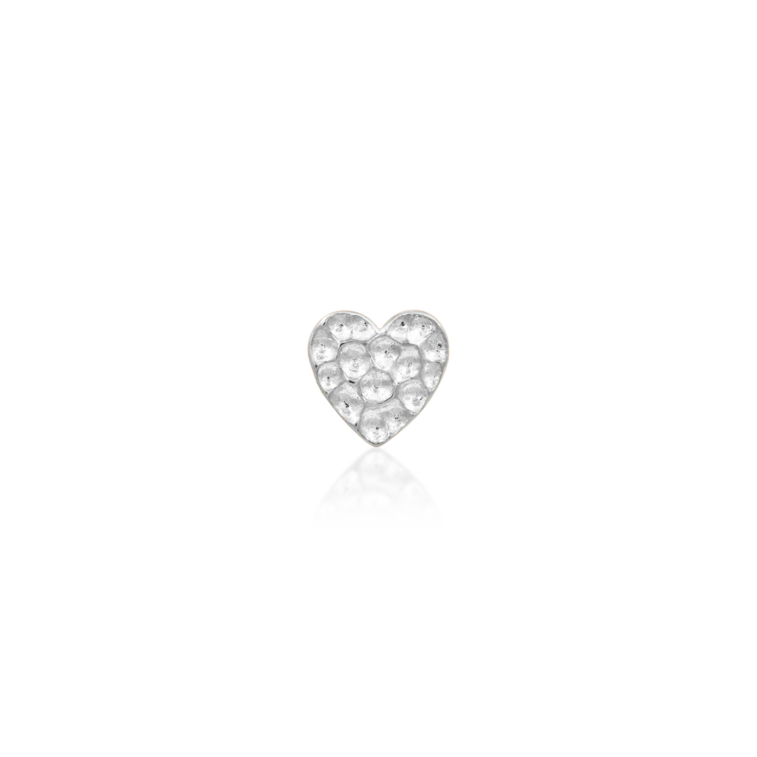 HAMMERED HEART - THREADLESS END *PRE-ORDER* Junipurr Jewelry