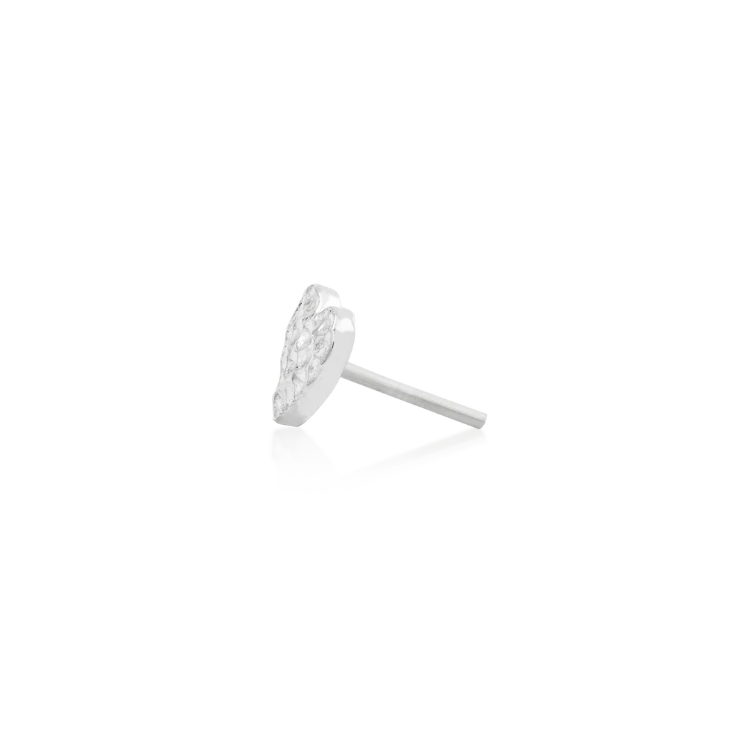 HAMMERED HEART - THREADLESS END *PRE-ORDER* Junipurr Jewelry
