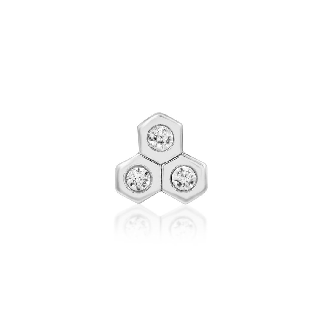 TRI-HIVE - THREADLESS END *PRE-ORDER* Junipurr Jewelry