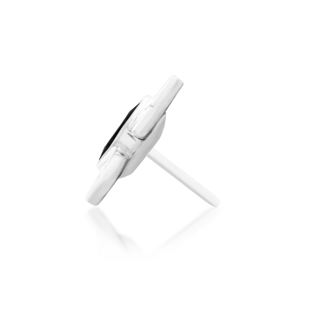 SIRENA + BLACK CZ - THREADLESS END *PRE-ORDER* Junipurr Jewelry