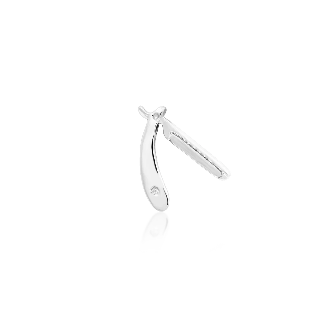 STRAIGHT RAZOR - THREADLESS END *PRE-ORDER* Junipurr Jewelry