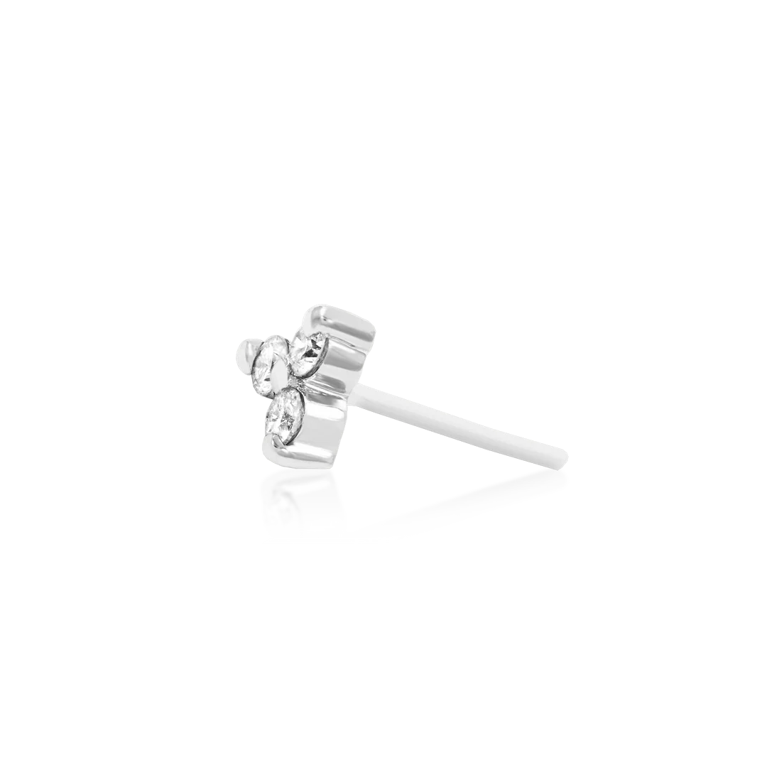 TRINITY CZ - THREADLESS END *PRE-ORDER* Junipurr Jewelry