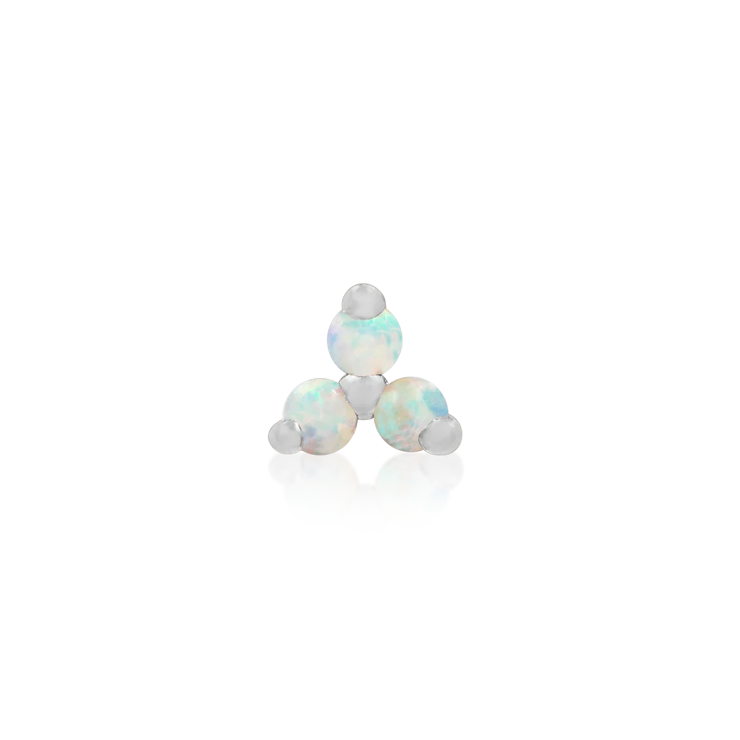 TRINITY OPAL - THREADLESS END *PRE-ORDER* Junipurr Jewelry