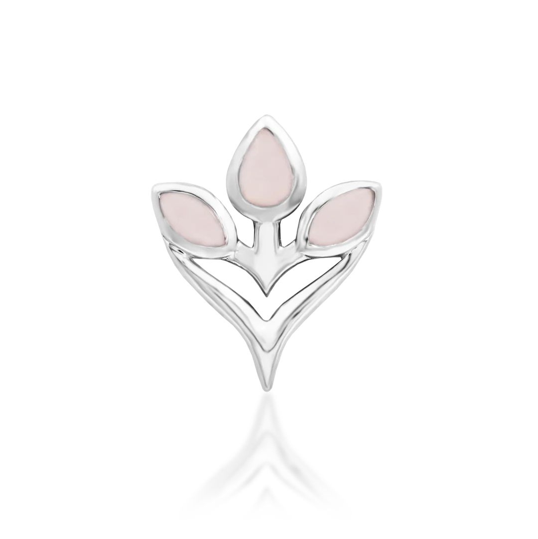 TULIA + ROSE QUARTZ - THREADLESS END *PRE-ORDER* Junipurr Jewelry