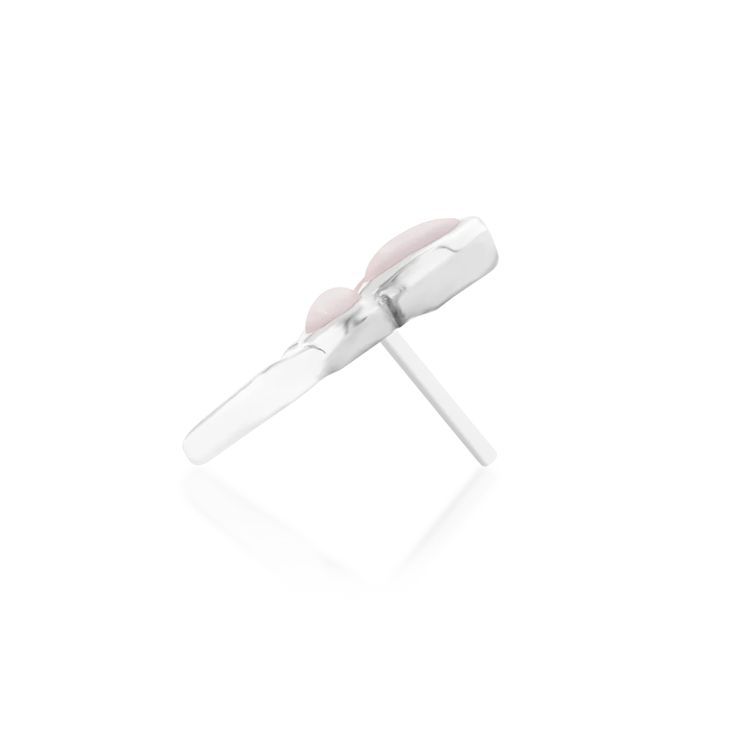 TULIA + ROSE QUARTZ - THREADLESS END *PRE-ORDER* Junipurr Jewelry