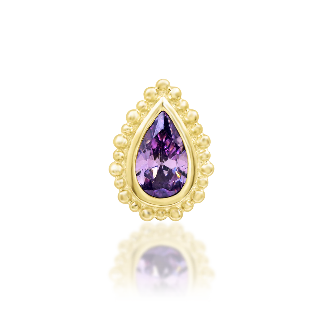 AVANI AMETHSYT - THREADLESS END *PRE-ORDER* Junipurr Jewelry