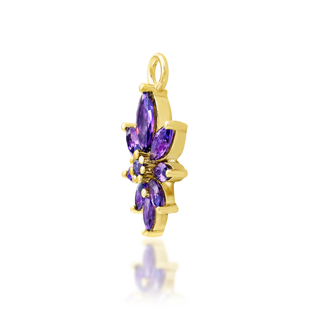 BAILEY + AMETHYST - CHARM *PREORDER* Junipurr Jewelry