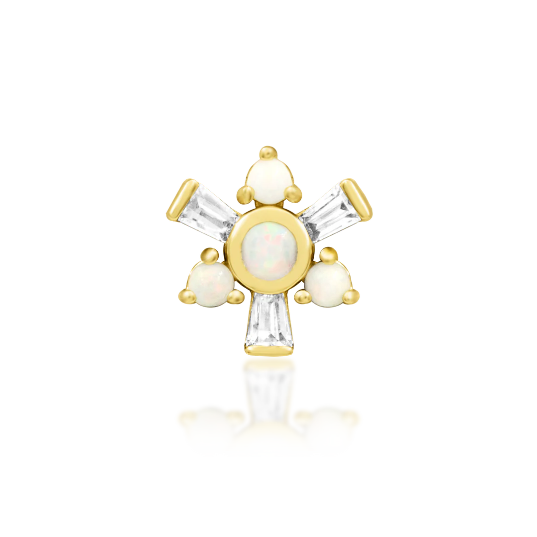 CAREY + OPAL - THREADLESS END *PRE-ORDER* Junipurr Jewelry