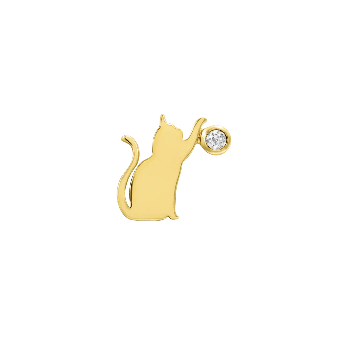 CAT/LASER - THREADLESS END *PRE-ORDER* Junipurr Jewelry