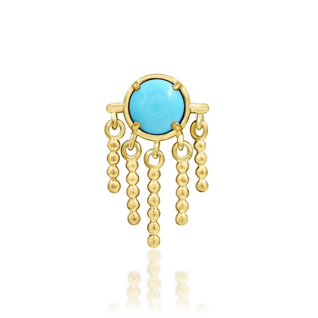 CEANNA + TURQUOISE - THREADLESS END *PRE-ORDER* Junipurr Jewelry