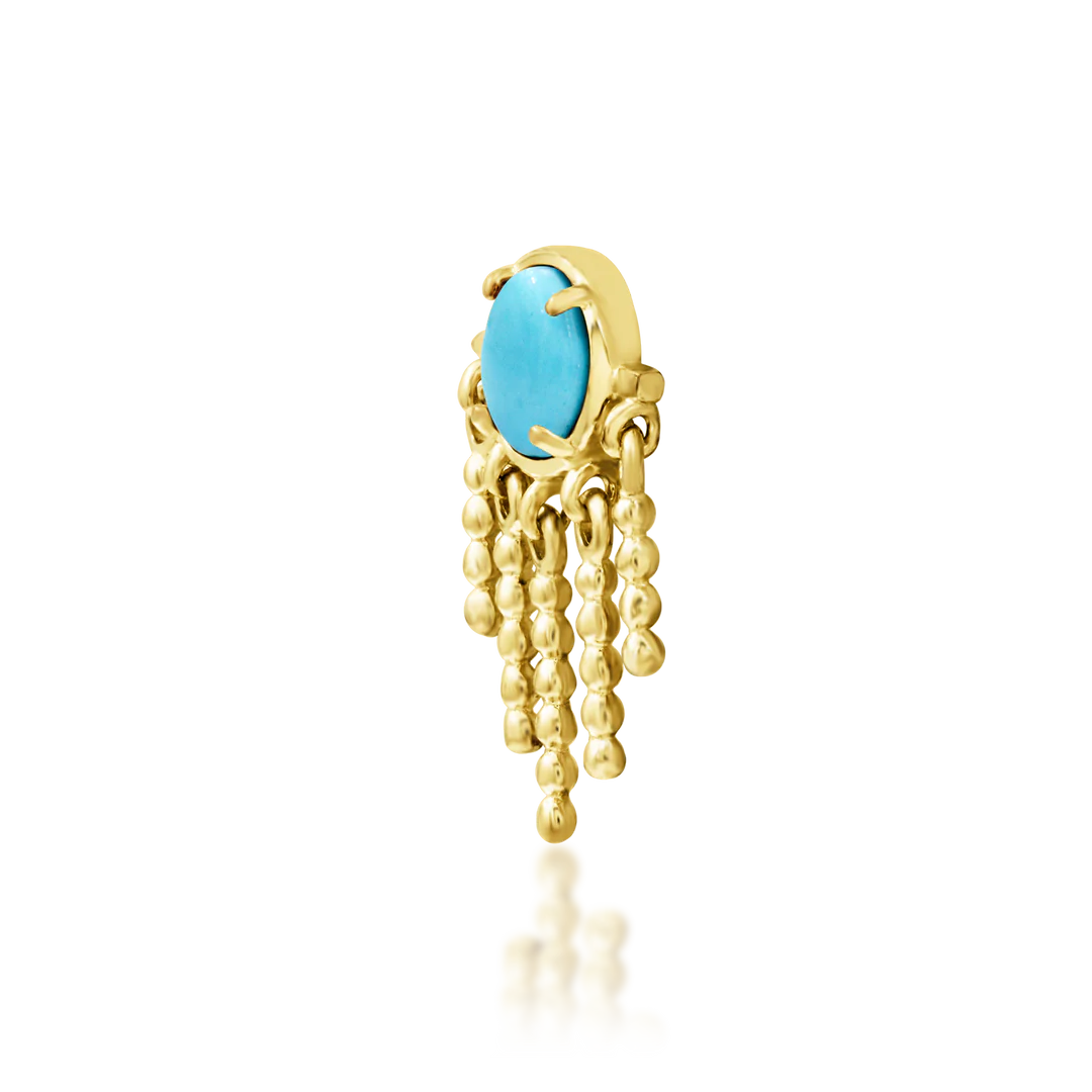 CEANNA + TURQUOISE - THREADLESS END *PRE-ORDER* Junipurr Jewelry