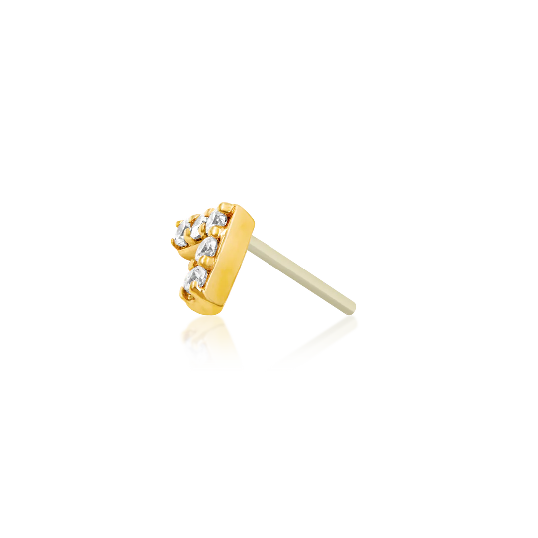 CHEVRON - THREADLESS END *PRE-ORDER* Junipurr Jewelry