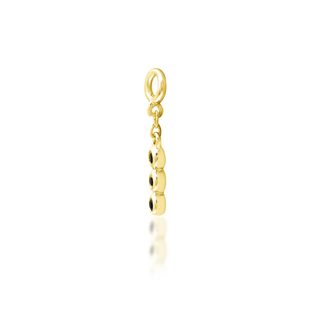 COHEN + BLACK CZ - CHARM *PRE-ORDER* Junipurr Jewelry