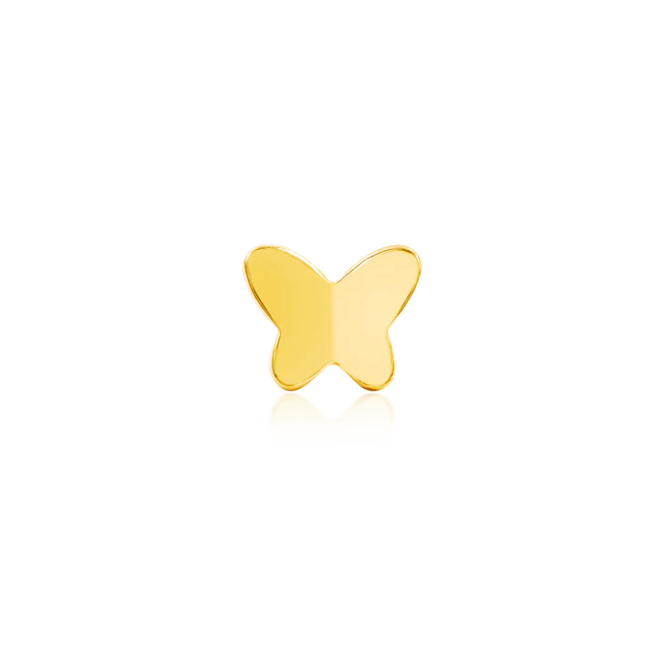 GOLD BUTTERFLY - THREADLESS END *PRE-ORDER* Junipurr Jewelry
