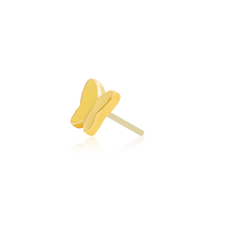 GOLD BUTTERFLY - THREADLESS END *PRE-ORDER* Junipurr Jewelry