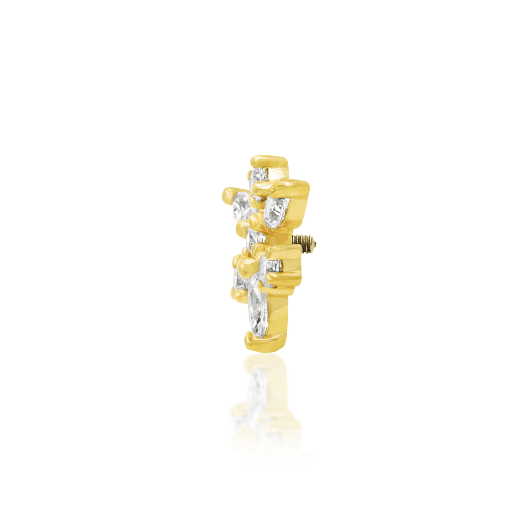 SNOWFLAKE ANNA - THREADED END *PRE-ORDER* Junipurr Jewelry