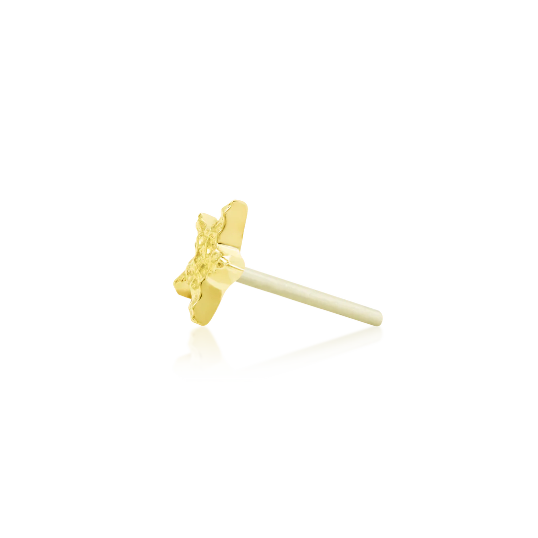 HAMMERED STAR - THREADLESS END *PRE-ORDER* Junipurr Jewelry