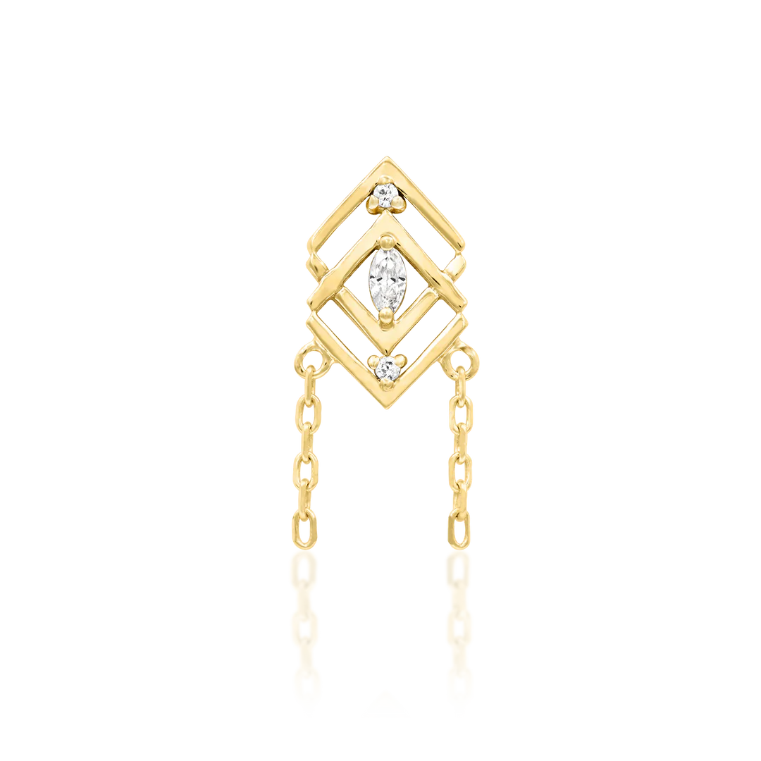 IRIS - THREADLESS END *PRE-ORDER* Junipurr Jewelry