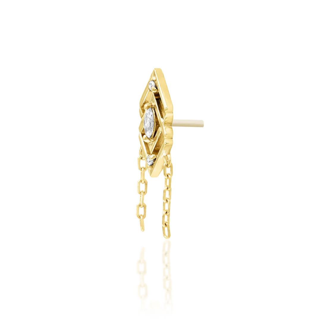 IRIS - THREADLESS END *PRE-ORDER* Junipurr Jewelry