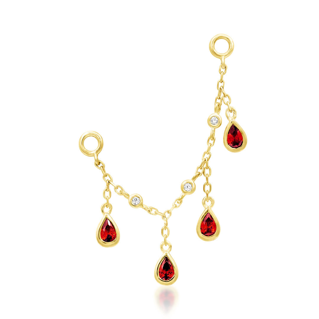 KARRO + GARNET - CHAIN *PRE-ORDER* Junipurr Jewelry