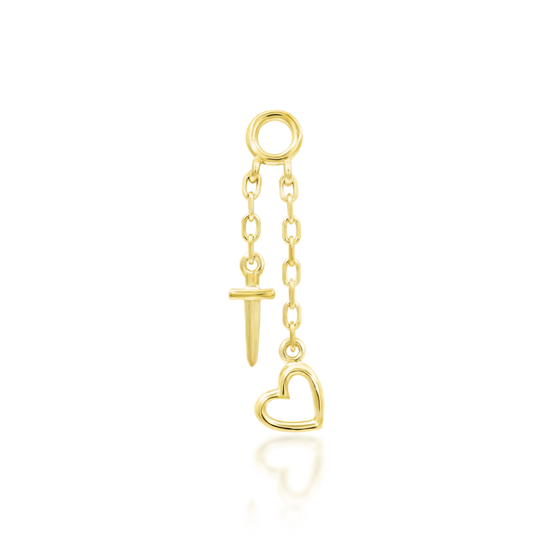 LOVE HURTS - CHARM *PRE-ORDER* Junipurr Jewelry