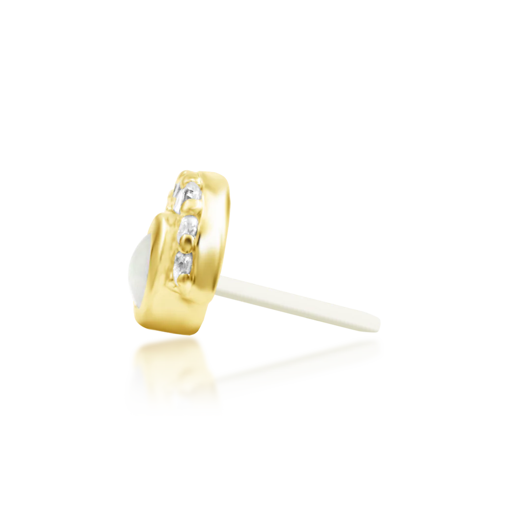 NAILA + OPAL - THREADLESS END *PRE-ORDER* Junipurr Jewelry