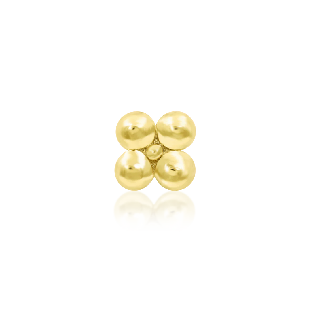 QUAD-BEAD - THREADLESS END *PRE-ORDER* Junipurr Jewelry