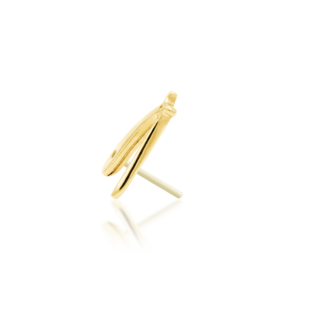 STRAIGHT RAZOR - THREADLESS END *PRE-ORDER* Junipurr Jewelry