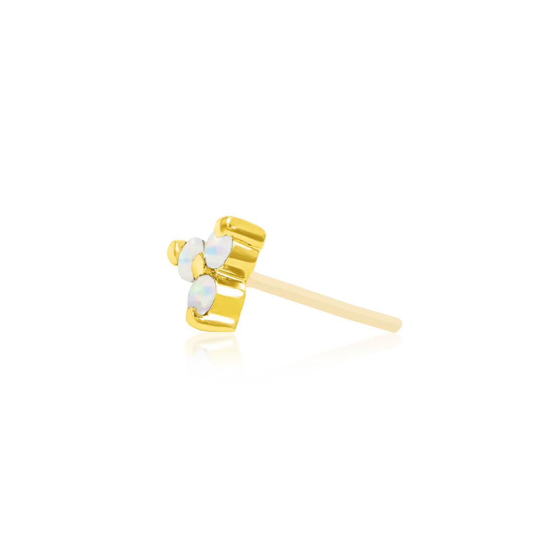 TRINITY OPAL - THREADLESS END *PRE-ORDER* Junipurr Jewelry