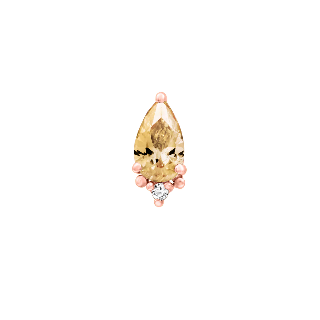 GRACIE CHAMPAGNE - THREADLESS END *PRE-ORDER* Junipurr Jewelry